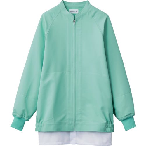 サーヴォ 男女兼用長袖ジャンパー グリーン S VP526-S 食品工場向けジャケット サーヴォ 男女兼用長袖ジャンパー グリーン S VP526-S 食品工場向けジャケット