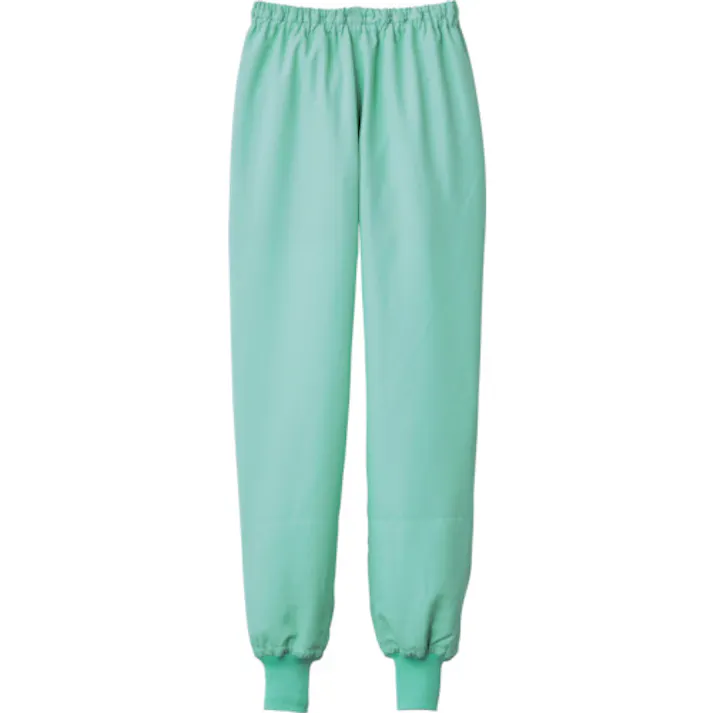 【CAINZ-DASH】サーヴォ ホッピングパンツ 食品工場 白衣 衛生 グリーン LL VP528-LL【別送品】