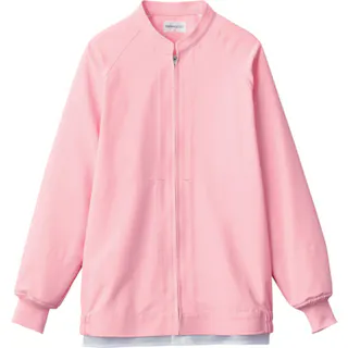 【CAINZ-DASH】サーヴォ 長袖ジャンパー 食品工場 白衣 衛生 ピンク 3L CD656-3L【別送品】