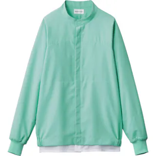 【CAINZ-DASH】サーヴォ 長袖ジャンパー 食品工場 白衣 衛生 グリーン LL CD683-LL【別送品】