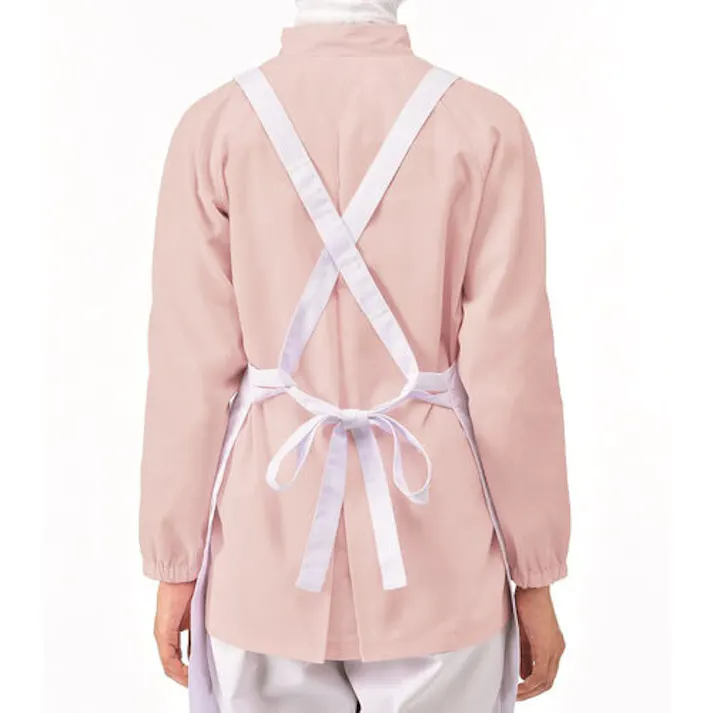 【CAINZ-DASH】サーヴォ エプロン 撥水 食品工場 厨房 業務用 ホワイト F FBPU-1804-A9【別送品】