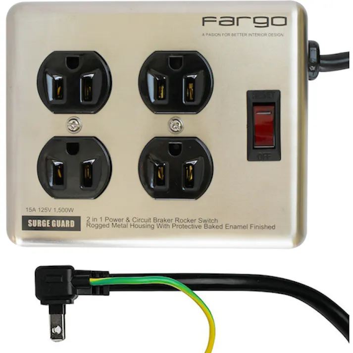 【CAINZ-DASH】ファーゴ スチールタップ AC4個口 シルバー PT400SV【別送品】