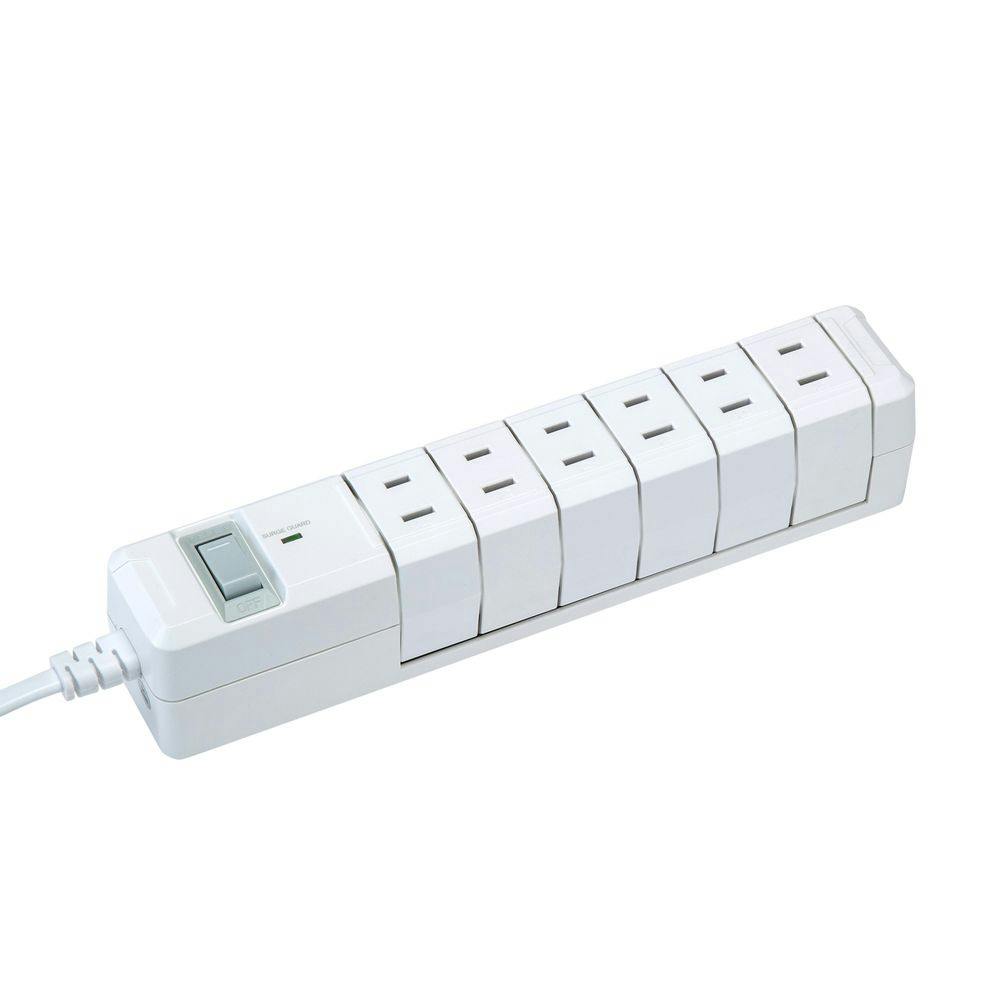 TAPKING AC12個口 ホワイト PT160612WH 電源ケーブル・延長コード TAPKING AC12個口 ホワイト PT160612WH 電源ケーブル・延長コード