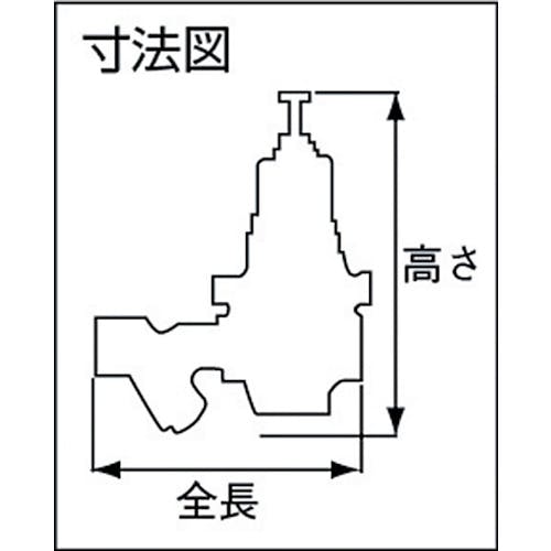 CAINZ-DASH】ヨシタケ 水用減圧弁ミズリー １５Ａ GD-24GS-15A【別送品