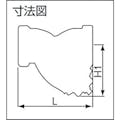 【CAINZ-DASH】ヨシタケ Ｙ形ストレーナ（８０メ）　１５Ａ SY-5-80M-15A【別送品】