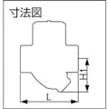 【CAINZ-DASH】ヨシタケ ディスク式スチームトラップ　２５Ａ TD-10NA-25A【別送品】