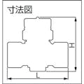 【CAINZ-DASH】ヨシタケ ディスク式スチームトラップ　呼び径：２５Ａ、１Ｂ TSD-42-25A【別送品】