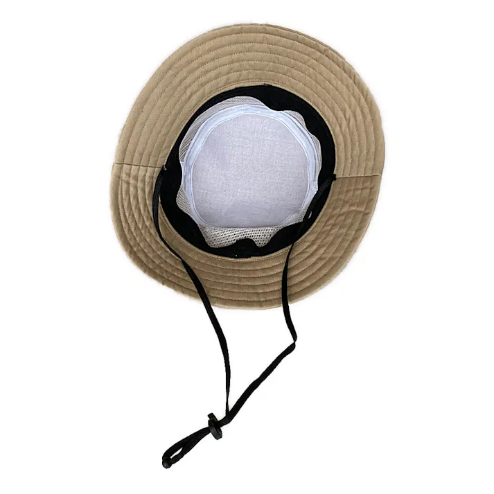 通気バケットハット ベージュ