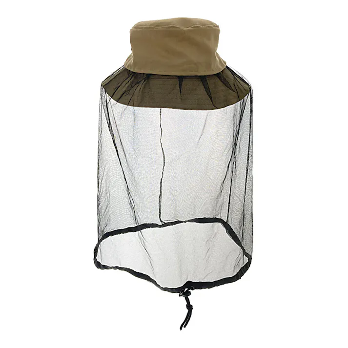 虫よけネット付ハット ベージュ