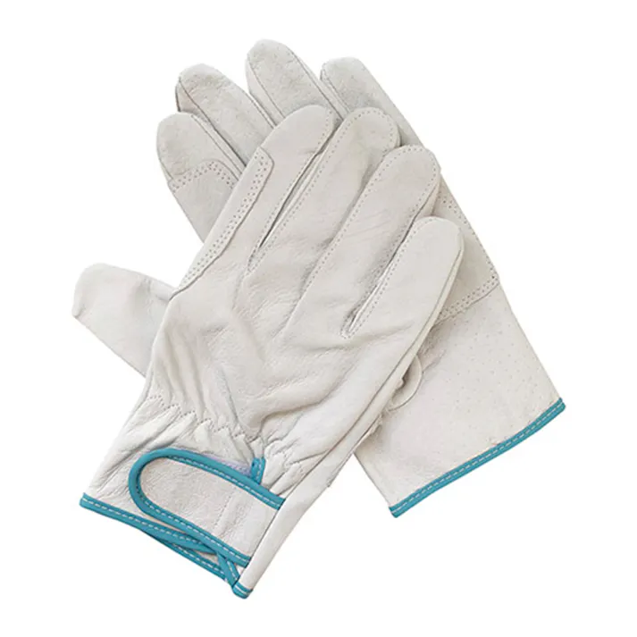 豚革クレスト当付手袋レインジャー型 L