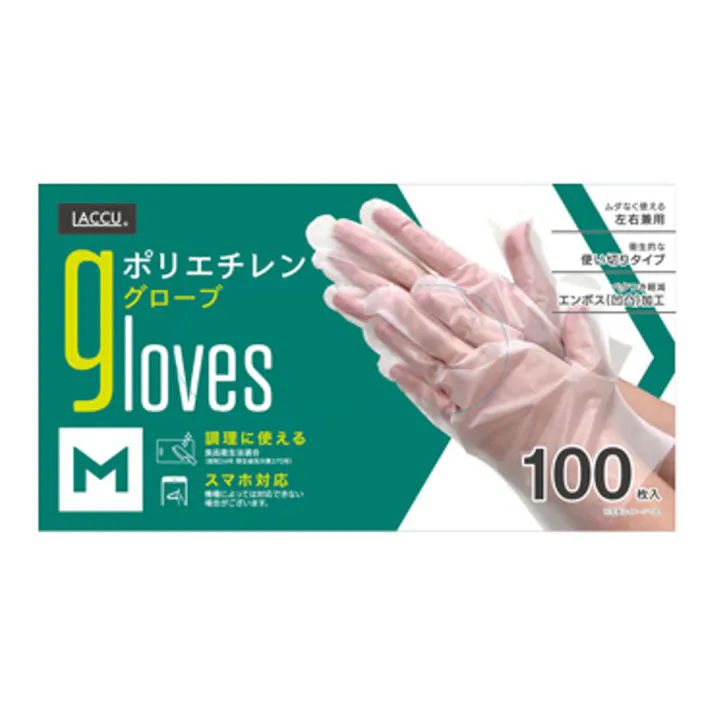 ポリエチレングローブ M 100枚入