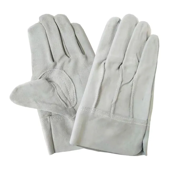 丈夫な牛床革背縫い手袋 LL