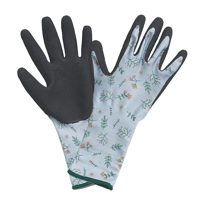 ガーデンロンググローブ グレー L