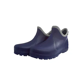 防水軽量ガーデンブーツ ネイビー M