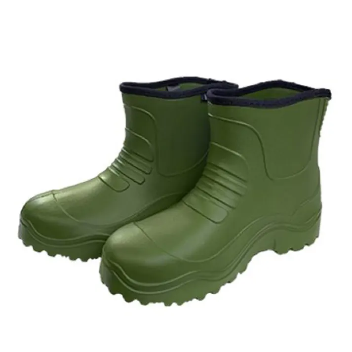 超軽ショートブーツ グリーン SS