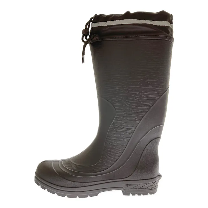 超軽量柔らかフィットロングブーツ ブラウン LL