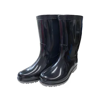 紳士PVCブーツ ブラック 25.0cm