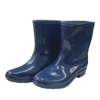 婦人PVCブーツ ネイビー 25.0cm
