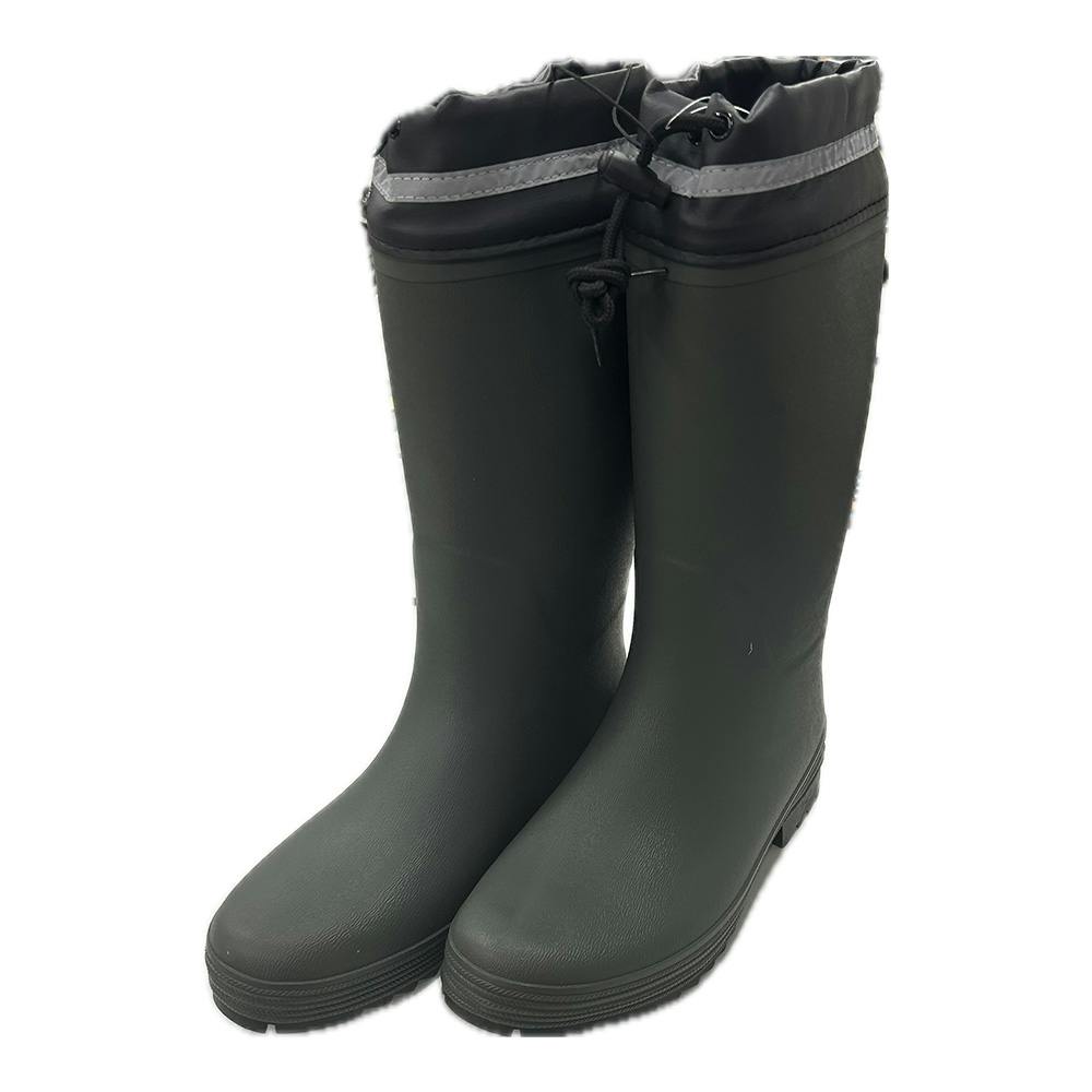 紳士カバー付き長靴 カーキ M 約25.0cm