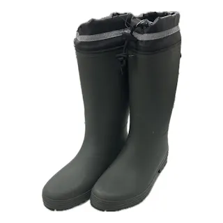 紳士カバー付き長靴 カーキ M 約25.0cm