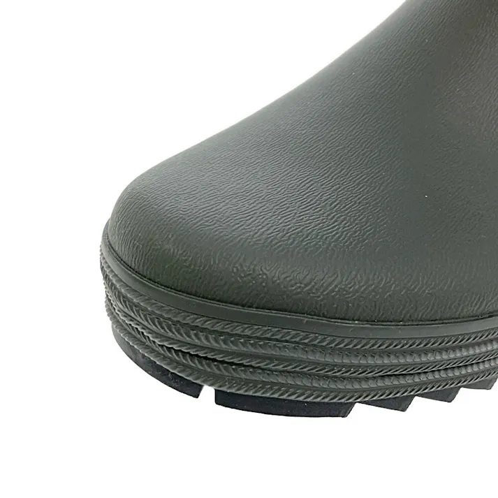 紳士カバー付きショート長靴 カーキ 3L 28.0cm