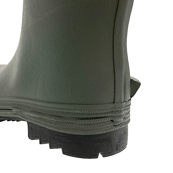 紳士カバー付きショート長靴 カーキ 3L 28.0cm