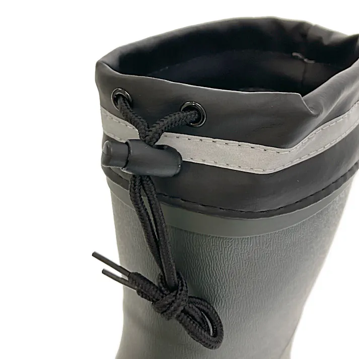 紳士カバー付きショート長靴 カーキ 3L 28.0cm