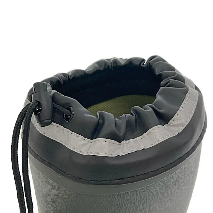 紳士カバー付きショート長靴 カーキ 3L 28.0cm