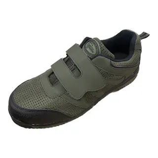耐滑安全シューズ カーキ 25.0cm