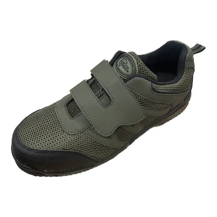 耐滑安全シューズ カーキ 26.0cm