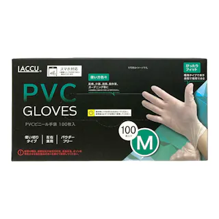 PVCグローブ M 100枚入