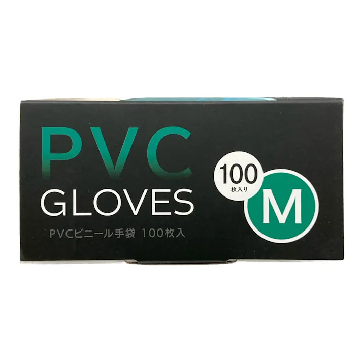 PVCグローブ M 100枚入