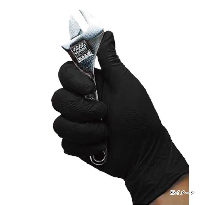 ハイパーエンジニアグローブL 50枚入 ブラック