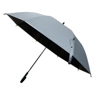POE晴雨兼用ビニール傘 シルバー 60cm