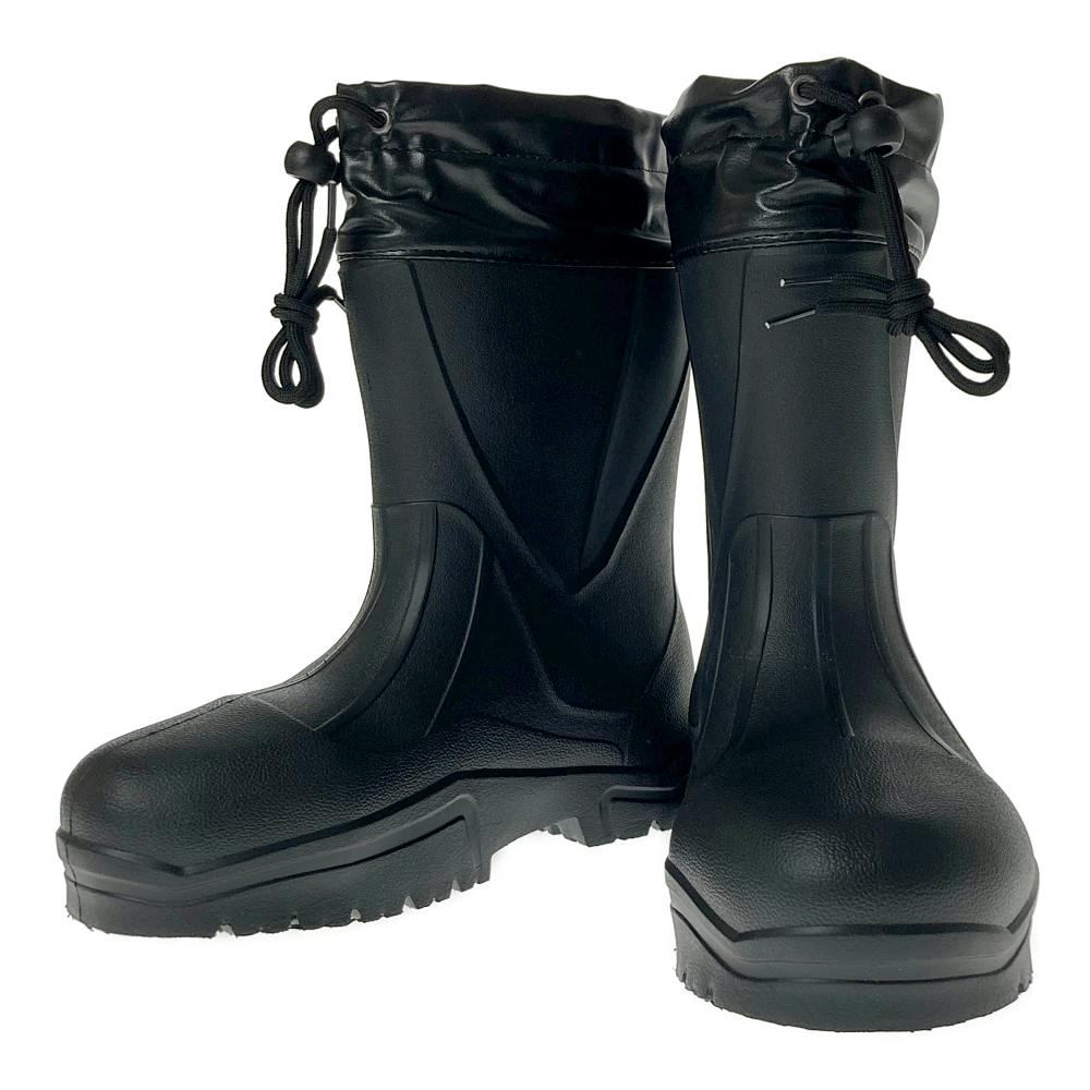 軽量安全長靴 黒 M RB-078 | 作業着・作業服・安全靴 通販