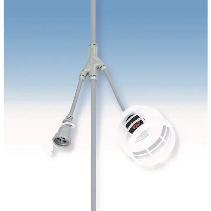 【CAINZ-DASH】長谷川製作所 分岐ケーブル ESYシリーズ 4階用 防水ソケット 防水コネク 長さ11.6m ESY-3E-4【別送品】