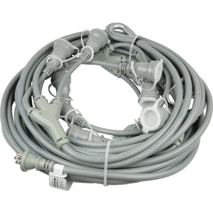 【CAINZ-DASH】長谷川製作所 分岐ケーブル ESYシリーズ 6階用 防水コネクターボディ 長さ17.6m ESY-2EW-6【別送品】