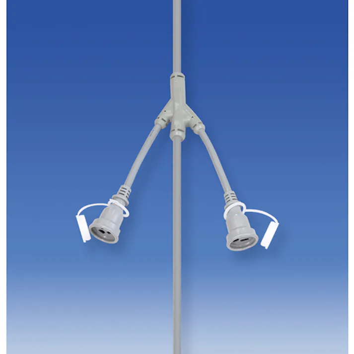 【CAINZ-DASH】長谷川製作所 分岐ケーブル ESYシリーズ 6階用 防水コネクターボディ 長さ17.6m ESY-2EW-6【別送品】