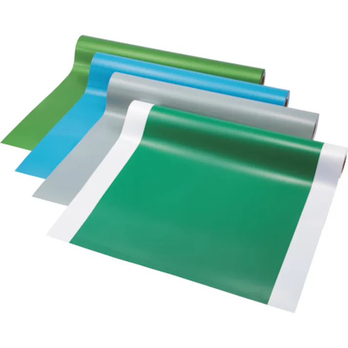 【CAINZ-DASH】タカハラコーポレーション ビバ歩行帯フィルム白緑188NSM 1000mmx20m ノンスリップ 基材PET188μ 188NSMWG【別送品】