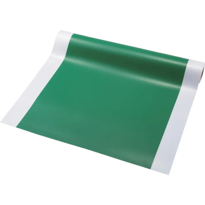 【CAINZ-DASH】タカハラコーポレーション ビバフィルム(超耐久歩行帯)1000mm×5m 白緑 ノンスリップ TN188NSWGL5【別送品】