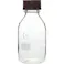 【CAINZ-DASH】柴田科学 耐熱ねじ口びん 赤キャップ付 500mL 017200-5001A【別送品】