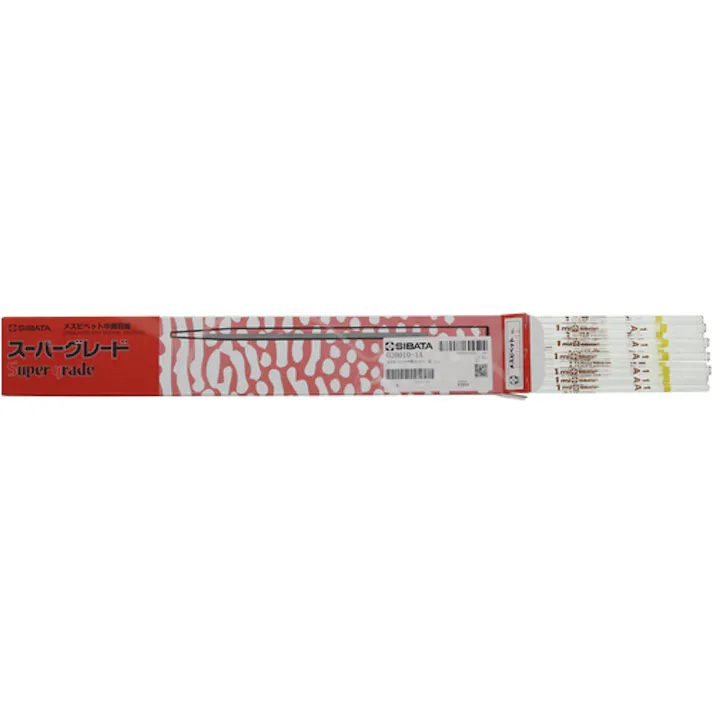 【CAINZ-DASH】柴田科学 メスピペット スーパーグレード 中間目盛 1mL 020010-1A【別送品】
