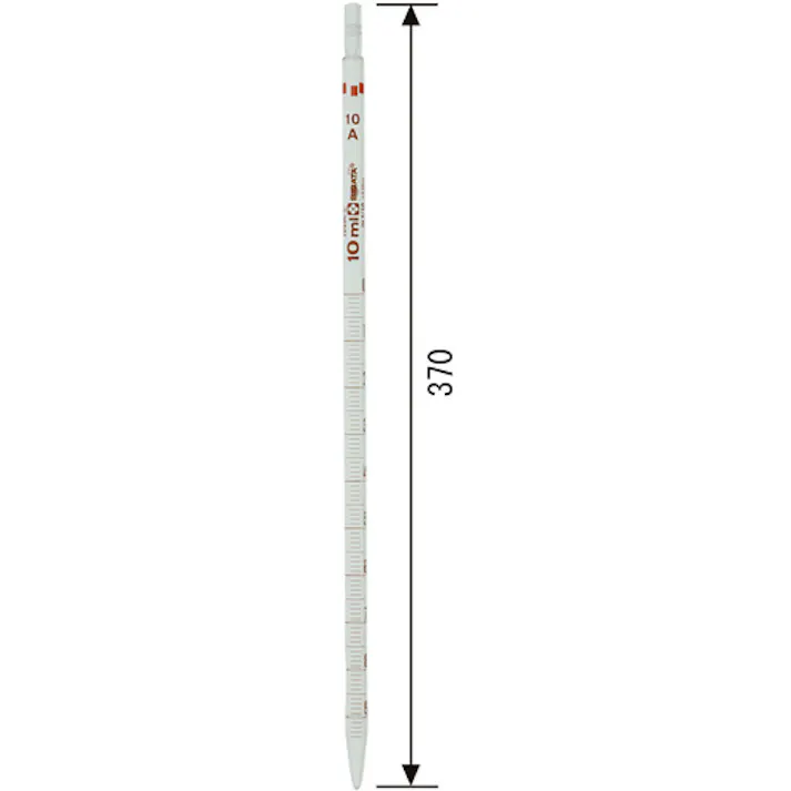 【CAINZ-DASH】柴田科学 メスピペット スーパーグレード 先端目盛 10mL 020020-10A【別送品】