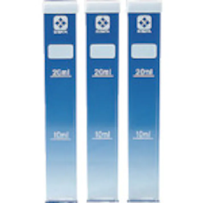 【CAINZ-DASH】柴田科学 角形試験管 シリコーンキャップ付 3入 080540-0210A【別送品】