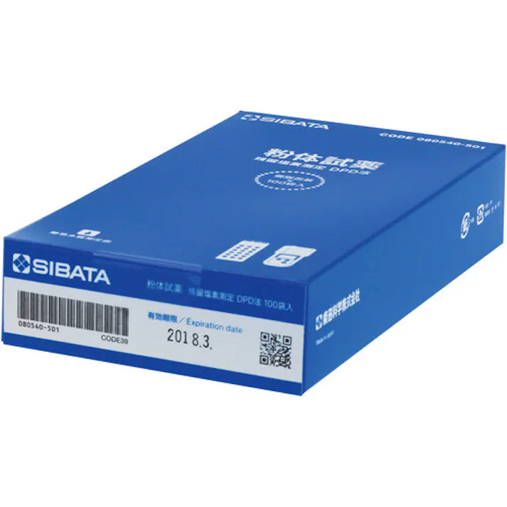 【CAINZ-DASH】柴田科学 粉体試薬 DPD法用 100回分 080540-501【別送品】