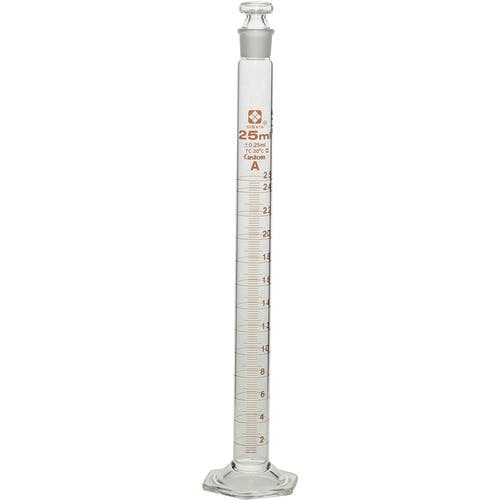 柴田科学 有栓メスシリンダー カスタムA 25mL 026580-25 メスシリンダー 柴田科学 有栓メスシリンダー カスタムA 25mL 026580-25 メスシリンダー