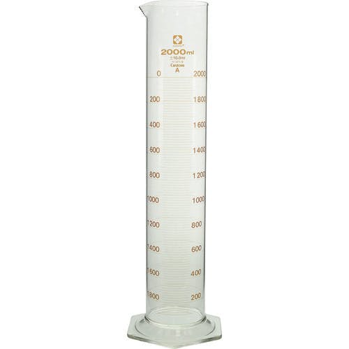 柴田科学 メスシリンダー カスタムA 2000mL 026500-20001 メスシリンダー 柴田科学 メスシリンダー カスタムA 2000mL 026500-20001 メスシリンダー