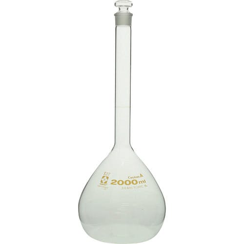 柴田科学 メスフラスコ カスタムA 2000mL 026050-2000 メスシリンダー 柴田科学 メスフラスコ カスタムA 2000mL 026050-2000 メスシリンダー