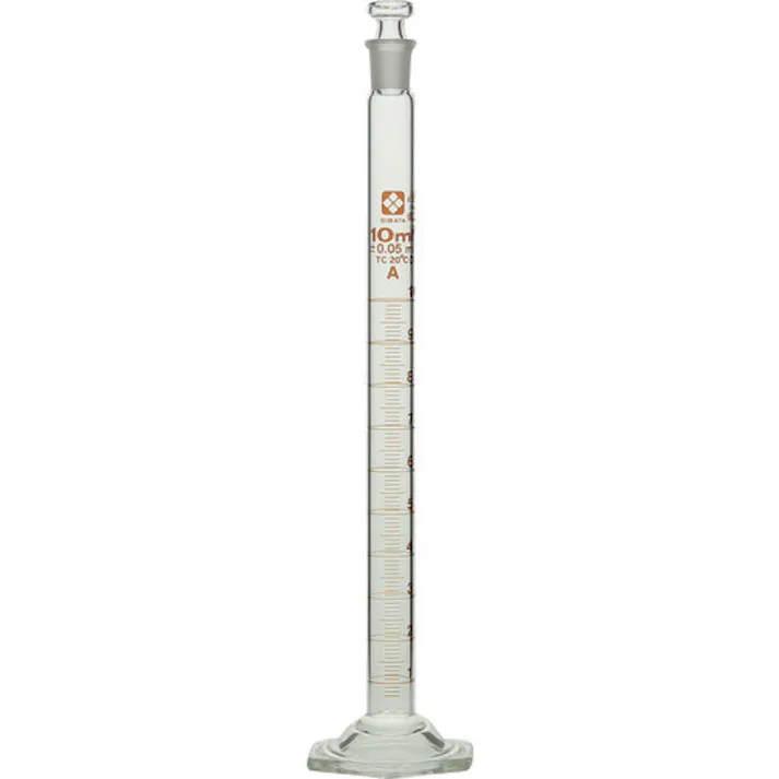 【CAINZ-DASH】柴田科学 有栓メスシリンダー スーパーグレード 10mL 023550-10【別送品】