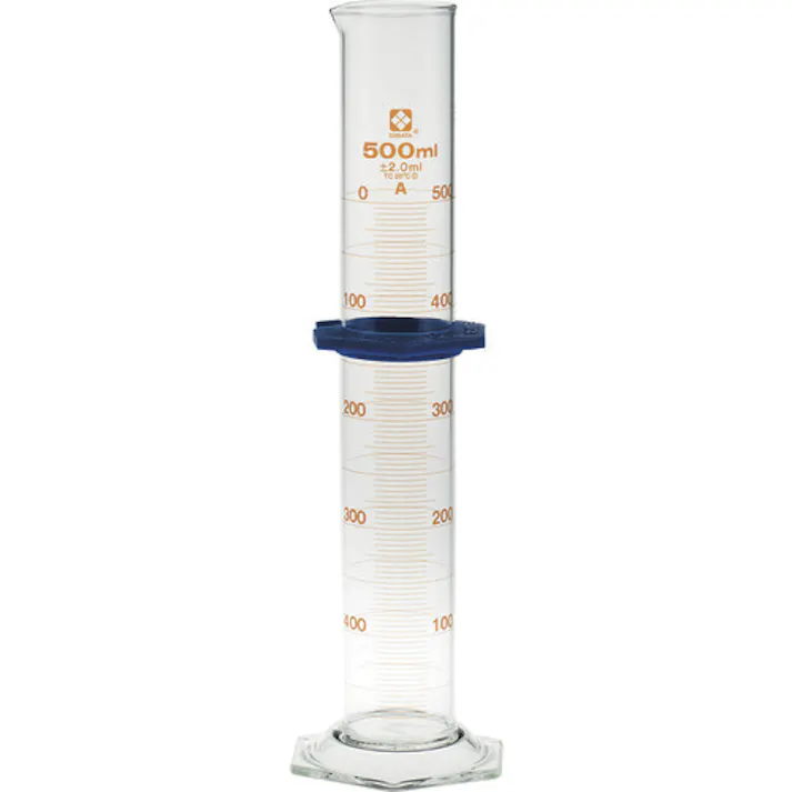 【CAINZ-DASH】柴田科学 メスシリンダー スーパーグレード 500mL 023520-500【別送品】
